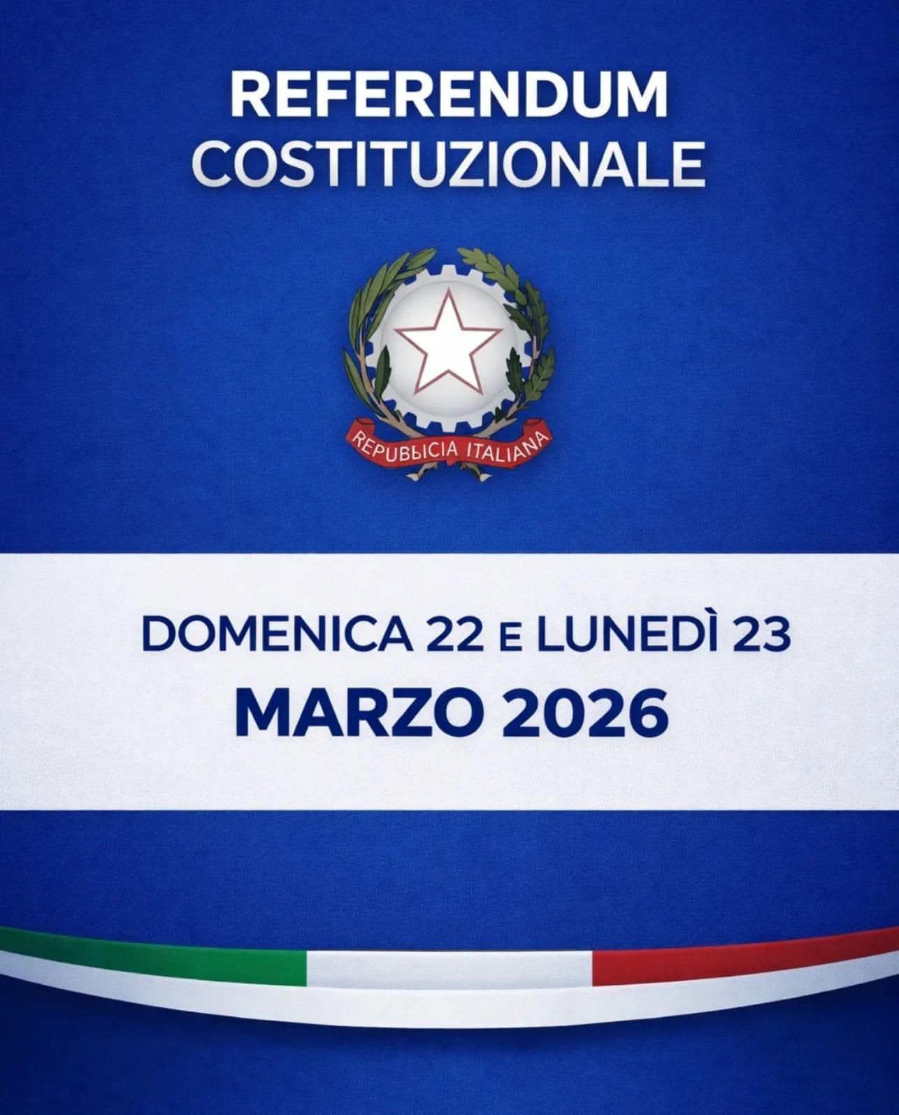 REFERENDUM COSTITUZIONALE CONFERMATIVO